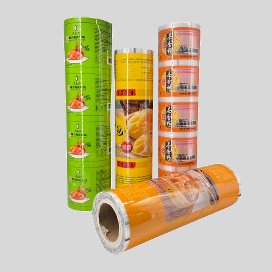 Flexible packaging roll film production